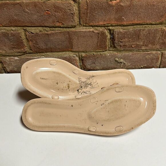 STEVE MADDEN One Band Jelly Sandals Ciela Blush Size 8 - Picture 5 of 8